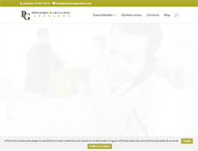 Tablet Screenshot of penaochoagranados.com